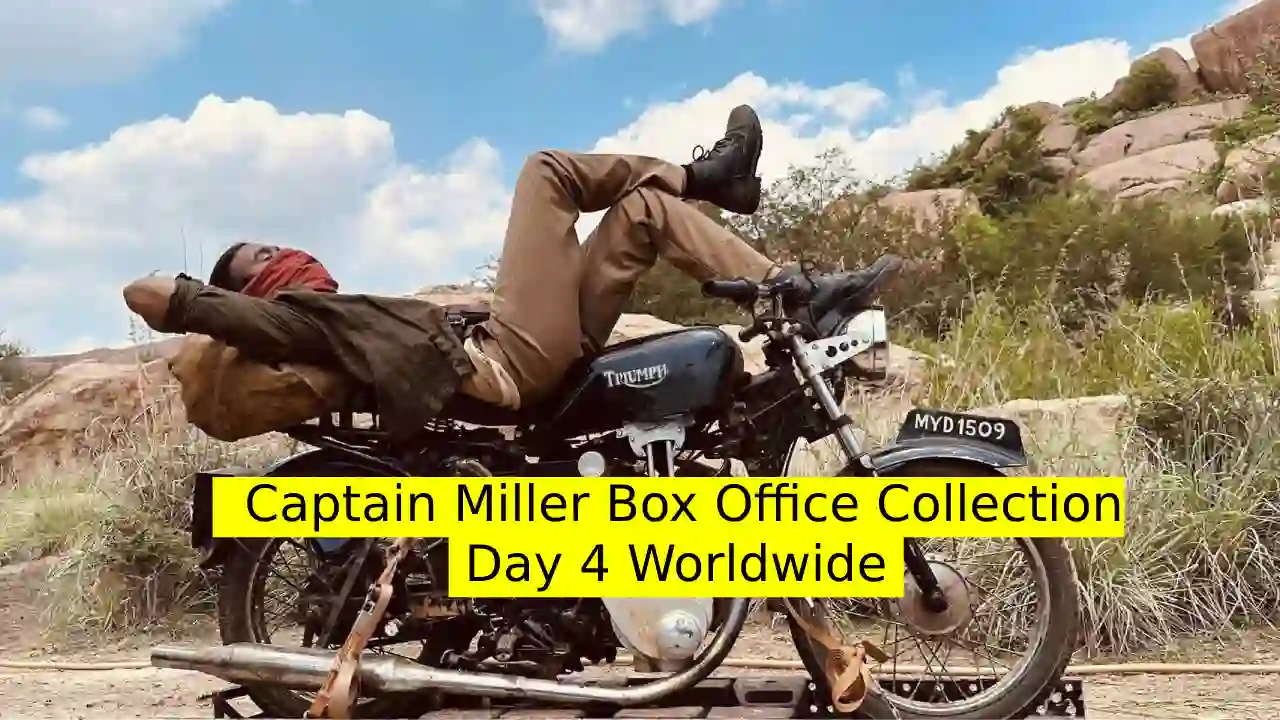 Captain Miller Box Office Collection Day 4 Worldwide