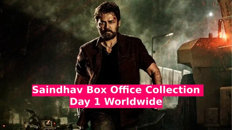 Saindhav Box Office Collection Day 1 Worldwide | Venkatesh’s Film Performerd Decent on First Day