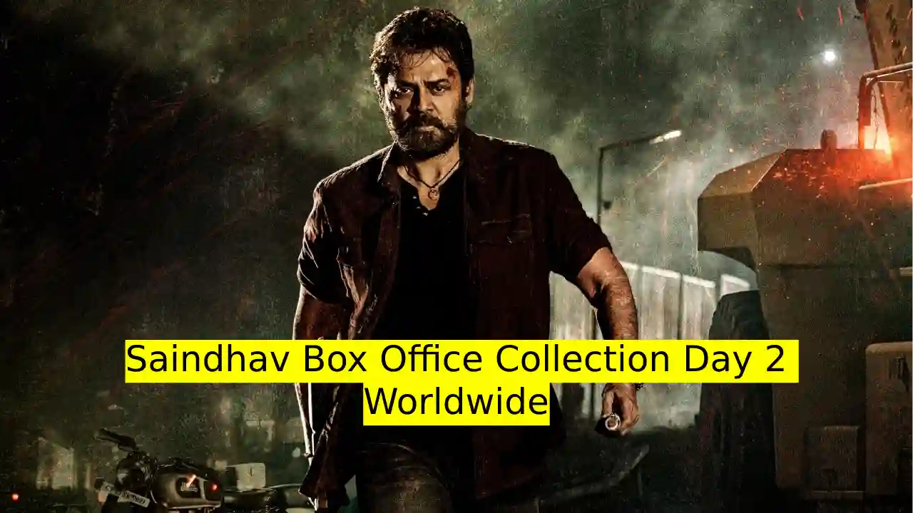 Saindhav Box Office Collection Day 2 Worldwide