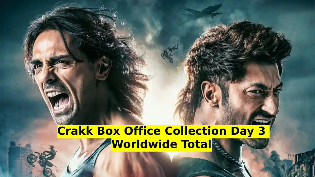 Crakk Box Office Collection Day 3 Worldwide Total
