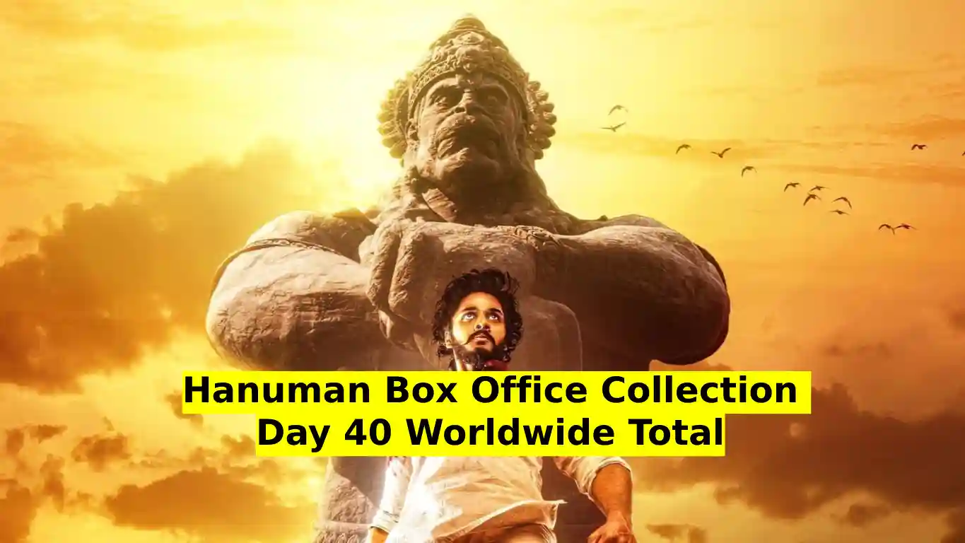 Hanuman Box Office Collection Day 40 Worldwide Total