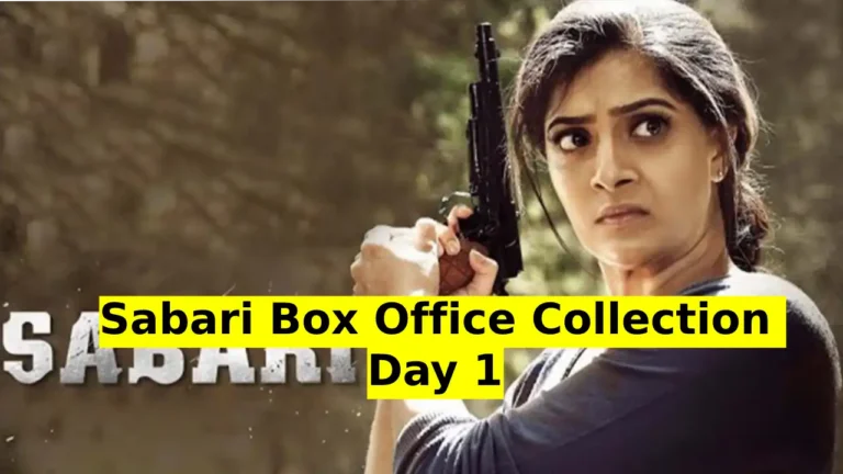 Sabari Box Office Collection Day 1 Worldwide